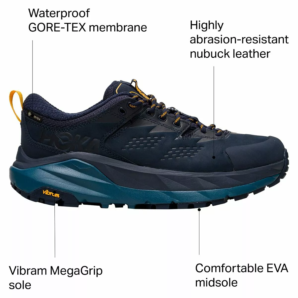 HOKA ONE ONE Kaha Low GTX Hiking Shoe Women's 2 HOKA ONE ONE Kaha Low GTX Hiking Shoe Women's - Image 2